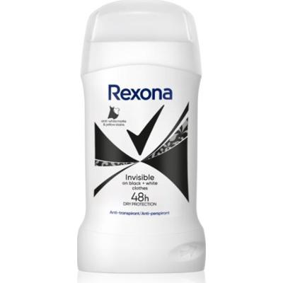 Rexona Invisible Black&White antyperspirant w sztyfcie przeciw białym plamom 50 ml