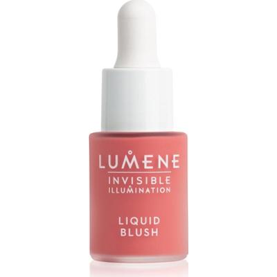 Lumene Niewidzialne oświetlenie blush Jaskrawo kolorowy płyn rozświetlający Bloom 15 ml