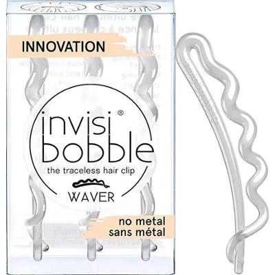 InvisiBobble, spinka do włosów, przezroczysta, 3 sztuki
