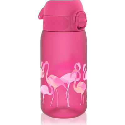 Ion8 Szczelna butelka na wodę dla dzieci Flamingos 350 ml