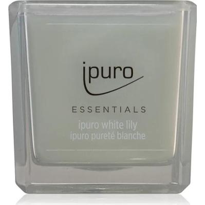 ipuro Essentials Świeca zapachowa Biała Lilia 125g