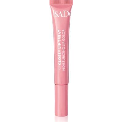 IsaDora Glossy Treat Nawilżający błyszczyk do ust Kolor 61 Pink Dziurkacz 13ml