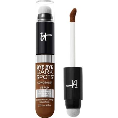 IT Cosmetics Bye Bye Dark Plamy kryjący kremowy korektor dla kobiet 61 Deep Neutral 7 ml