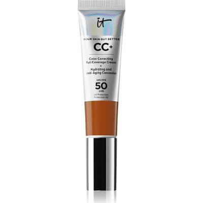 IT Cosmetics Your Skin But Better CC+ Podkład kryjący SPF 50+ dla kobiet Rich Honey 32 ml