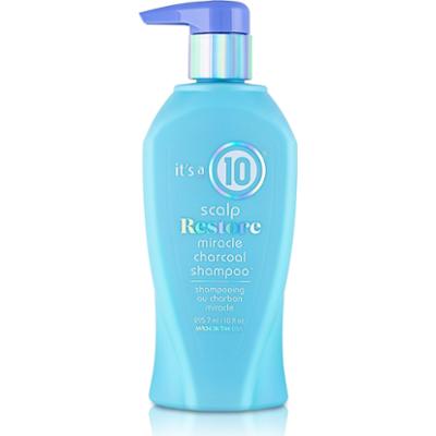 It's a 10 Szampon do włosów Scalp Restore Miracle Charcoal usuwa nadmiar sebum i pozostałości produktów, 10 uncji