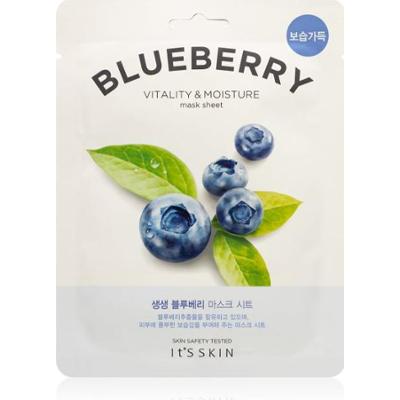 It´s Skin Ten Fresh Maska nawilżająca Blueberry z tkaniny o działaniu rewitalizującym 21g