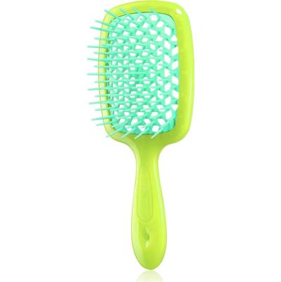Janeke Superbrush Mały mały płaski pędzel 17,5 x 7 x 3 cm jabłkowo zielony