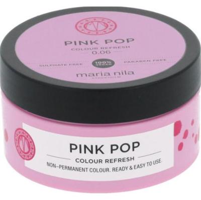 Maria nila Delikatna maska odżywcza bez trwałych pigmentów koloryzujących Pink (Colour Refresh Mask) - Pojemność: 100 ml