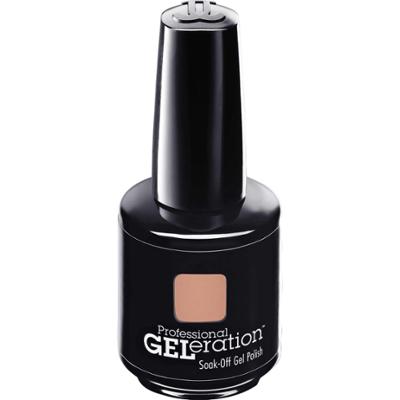 Jessica GELeration Colors Semi-Permanent Nail Polish GEL-436 Creamy Caramel 15 ml