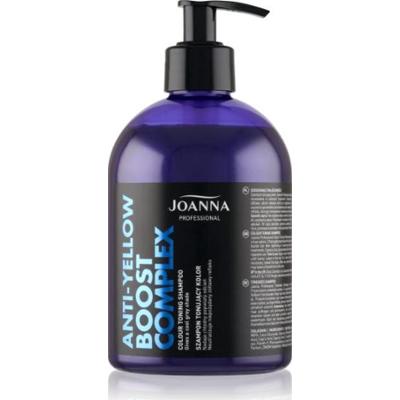 Joanna Profesjonalny szampon rewitalizujący Color Boost Complex do włosów blond i siwych 500 G