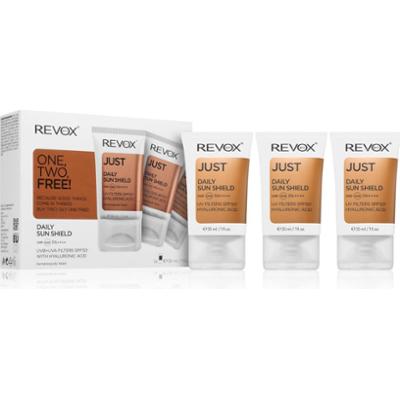 Revox B77 JUST Daily Sun Shield krem ochronny do twarzy SPF 50+ 3×30 ml