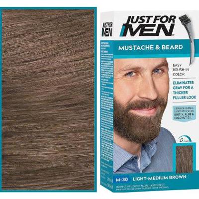 Just For Men Color Gel - odtłuszczacz do włosów dla mężczyzn w żelu, 28g M35 | Średni brąz