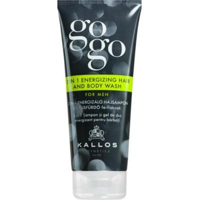 Kallos GoGo 2w1 Energetyzujący żel do mycia włosów i ciała 200 ml