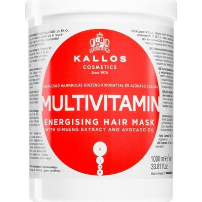 Kallos Multiwitamina z ekstraktem z żeń-szenia i maską do włosów z awokado - 1000ml
