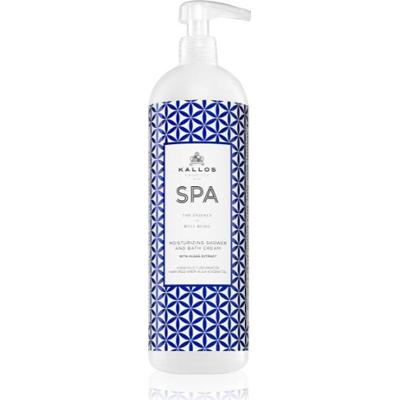 Kallos Spa Nawilżający krem pod prysznic i do kąpieli 1000ml