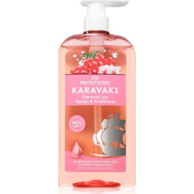 PAPOUTSANIS Karavaki Nutrition & Hydration szampon odżywczy 600 ml