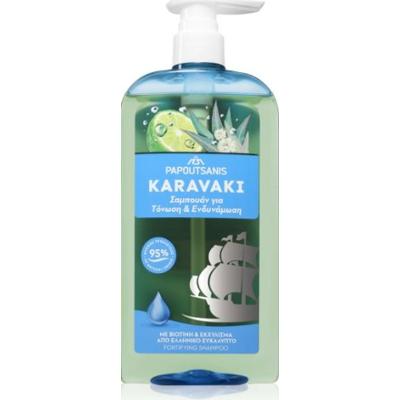 PAPOUTSANIS Szampon do włosów Karavaki Tonic & Strength 600 ml