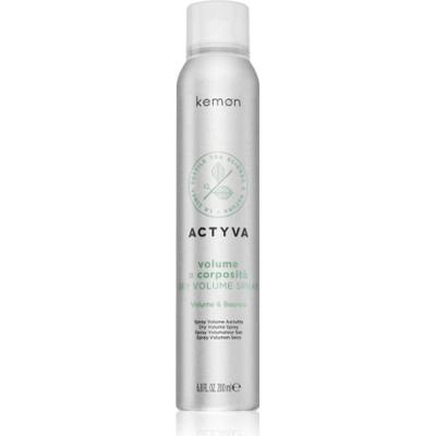 Kemon Actyva Spray zwiększający objętość i objętość ciała od cebulek włosów 200 ml
