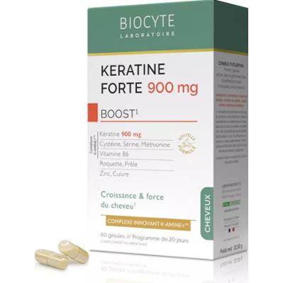 Biocyte Keratyna Forte 900mg Boost 60 kapsułek