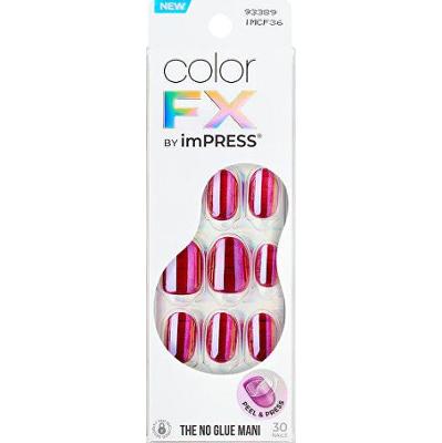 Kiss Paznokcie samoprzylepne imPRESS Efekty kolorystyczne (wokół Ciebie) 30 sztuk