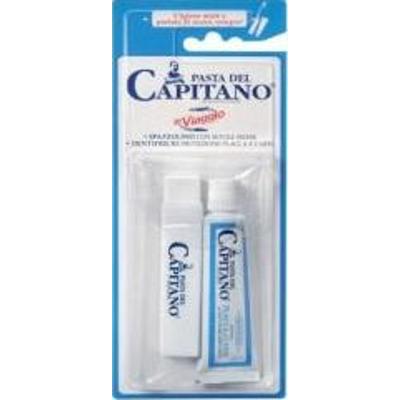 Pasta Del Capitano Zestaw podróżny Pocket Travel Brush Medium Bristle + pasta do zębów chroniąca przed płytką nazębną i próchnicą 25 ml