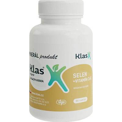 Klas SELEN + WITAMINA C i E 90 tabletek