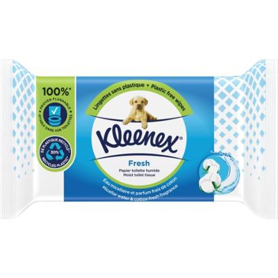Kleenex Fresh papier toaletowy wilgotny 42 sztuki