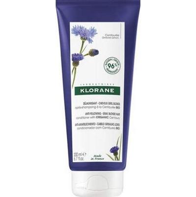 Klorane Organiczna odżywka wybielająca do włosów siwych i blond Centaurea 200ml