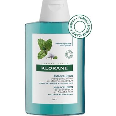 Klorane Organiczny szampon detoksykujący z miętą wodną do włosów normalnych 200ml
