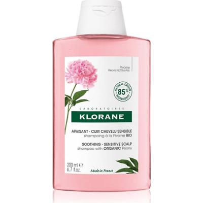 Klorane Peonia Kojący Szampon do wrażliwej skóry głowy 200 ml