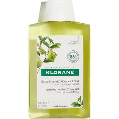 Klorane Cédrat - Szampon nadający lekkość - Włosy normalne i przetłuszczające się 200 ml