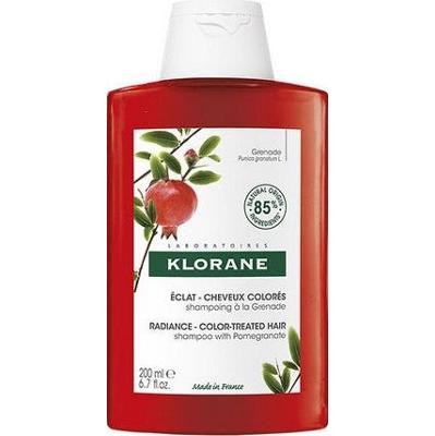 Klorane Szampon Granat Jasność Do Włosów Farbowanych 200ml