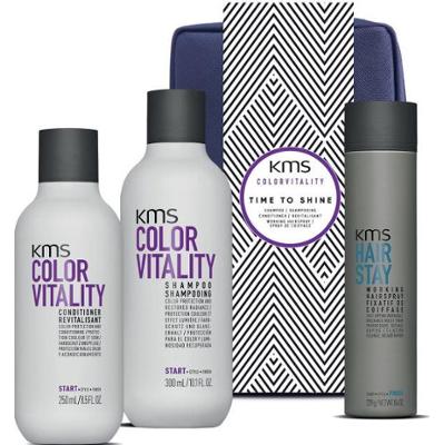 KMS Color Vitality Time to Shine pudełko upominkowe do włosów farbowanych 1 szt