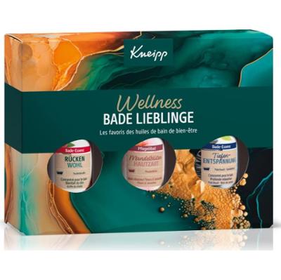 Kneipp Pudełko upominkowe do kąpieli Wellness Collection 3×20 ml