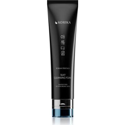 KORIKA Korean Heritage Silk & 8 Types of Hyaluronic Acid Jedwabista pianka oczyszczająca o działaniu nawilżającym 150 ml