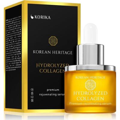 KORIKA Koreańskie Dziedzictwo Premium Odmładzające Serum do Twarzy z Hydrolizowanym Kolagenem 30 ml