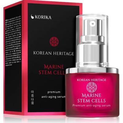 KORIKA Koreańskie dziedzictwo Marine Stem Cells Premium przeciwstarzeniowe serum do twarzy z komórkami macierzystymi 30 ml