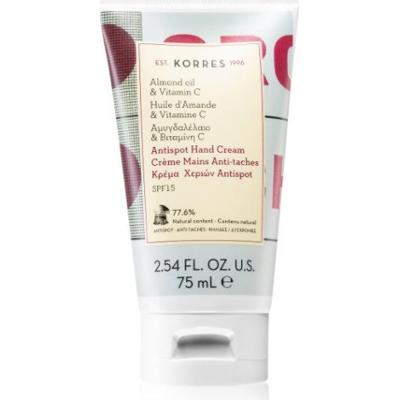 Korres Przeciw plamom krem do rąk migdał i witamina C Spf15 75ml
