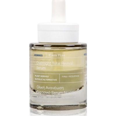 Korres Serum Total Revival na noc Black Pine - 30ml