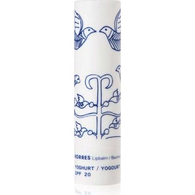 Korres Jogurtowy balsam nawilżający do ust SPF 20 4,5 g