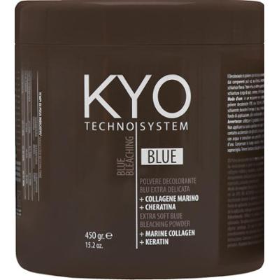 Niebieski proszek rozjaśniający KYO Techno System 450 g