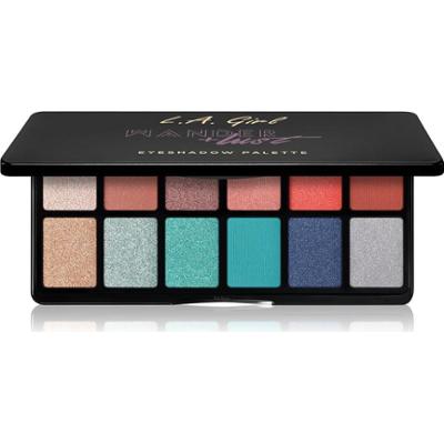 L.A. Girl Cosmetics Paleta cieni do powiek Fanatic Color Wanderlust 12x1 g