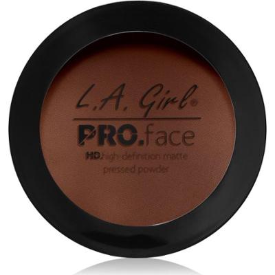 L.A. Girl Cosmetics ZAWODOWIEC. Puder kompaktowy HD matowy kolor Cocoa 7 g