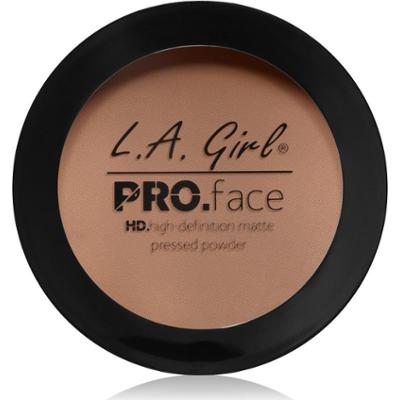 L.A. Girl Cosmetics ZAWODOWIEC. Puder kompaktowy HD matowy kolor Warm Honey 7 g