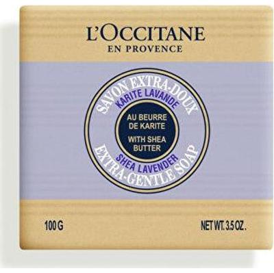 L'occitane en provence Mydło Lawendowe z Masłem Shea (Wyjątkowo Delikatne Mydło) - Pojemność: 250 g