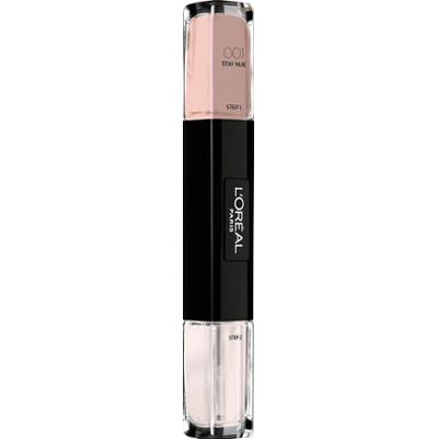 L'Oreal Paris 2 w 1 Infallible Gel Effect Lakier do paznokci 001 Stay Nue 2 x 5 ml