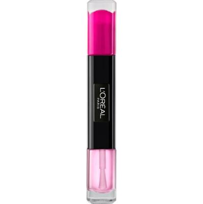 L'Oreal Paris 2 w 1 Infallible Lakier do paznokci 132 Painty Pink 2 x 5 ml