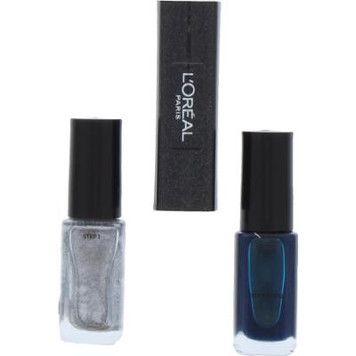 L'Oreal Paris 2 w 1 Infallible Lakier do paznokci MTX 030 Turkusowy 2 x 5 ml