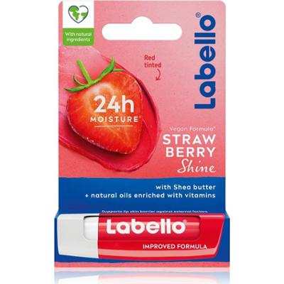Labello Pielęgnujący balsam do ust Strawberry Shine - 4,8 g