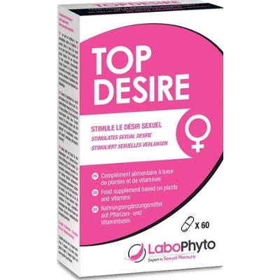 LaboPhyto Top Desire - Stymuluje Popęd Seksualny - Kobieta 60 kapsułek